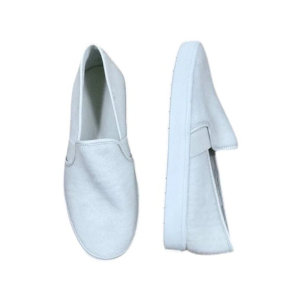 Vince Wool Loafers Shoes Sherpa Ivory (8)